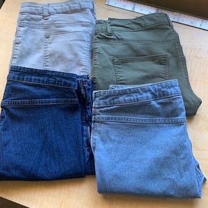*BUNDLE ALERT* 4 Pair Of Misses Size 10 Jeans